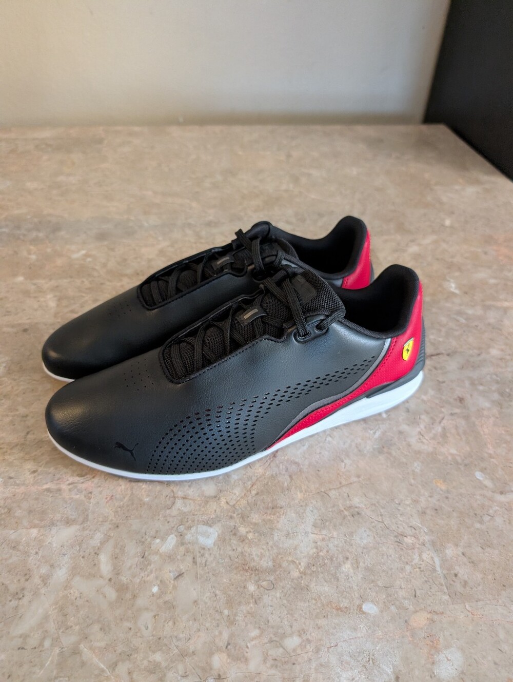 Puma Scuderia Ferrari Drift Cat Décima Shoes Black-Red Men's Size 11.5 No Box - Picture 2 of 11
